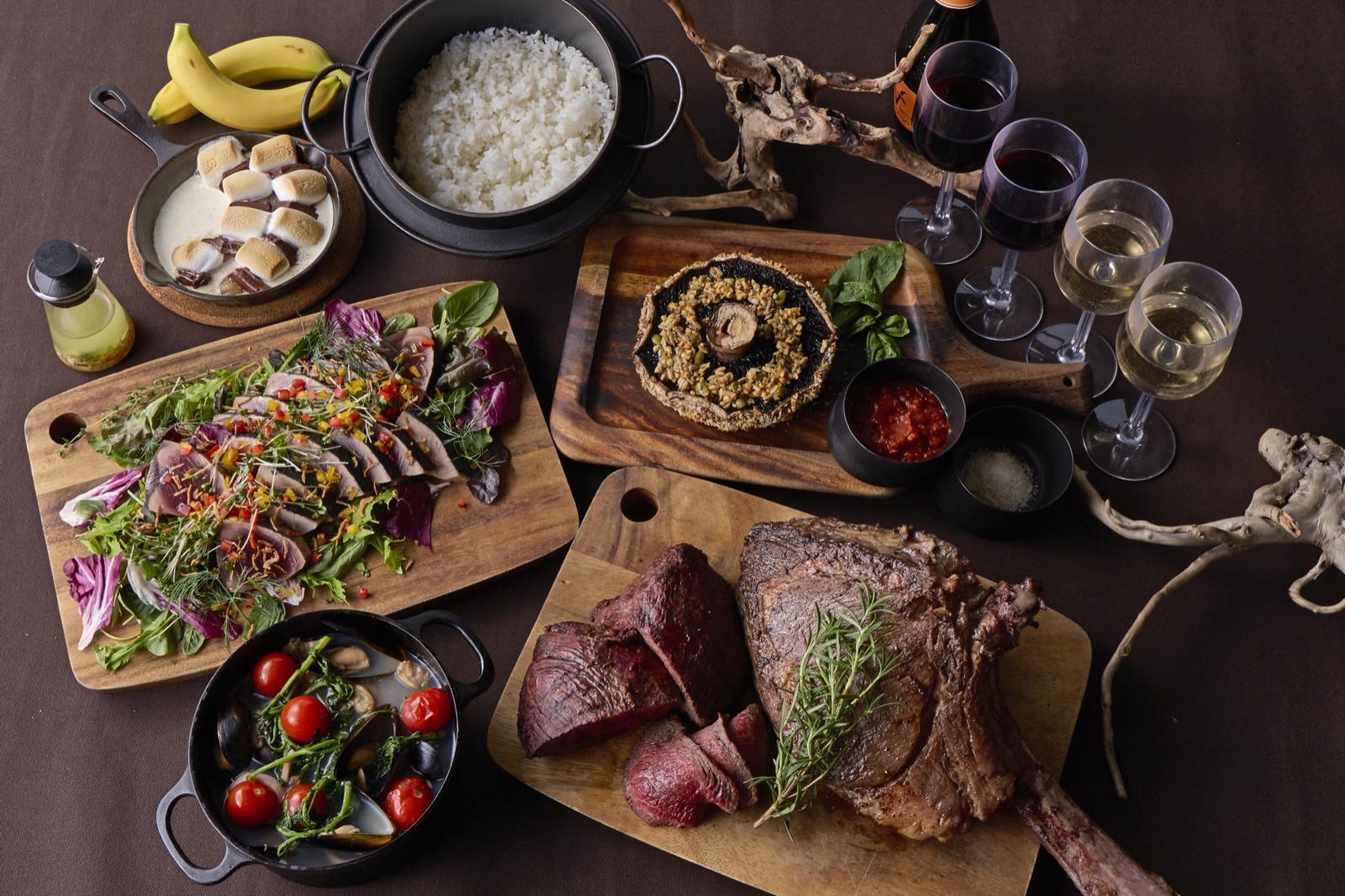 Second-night dinner course