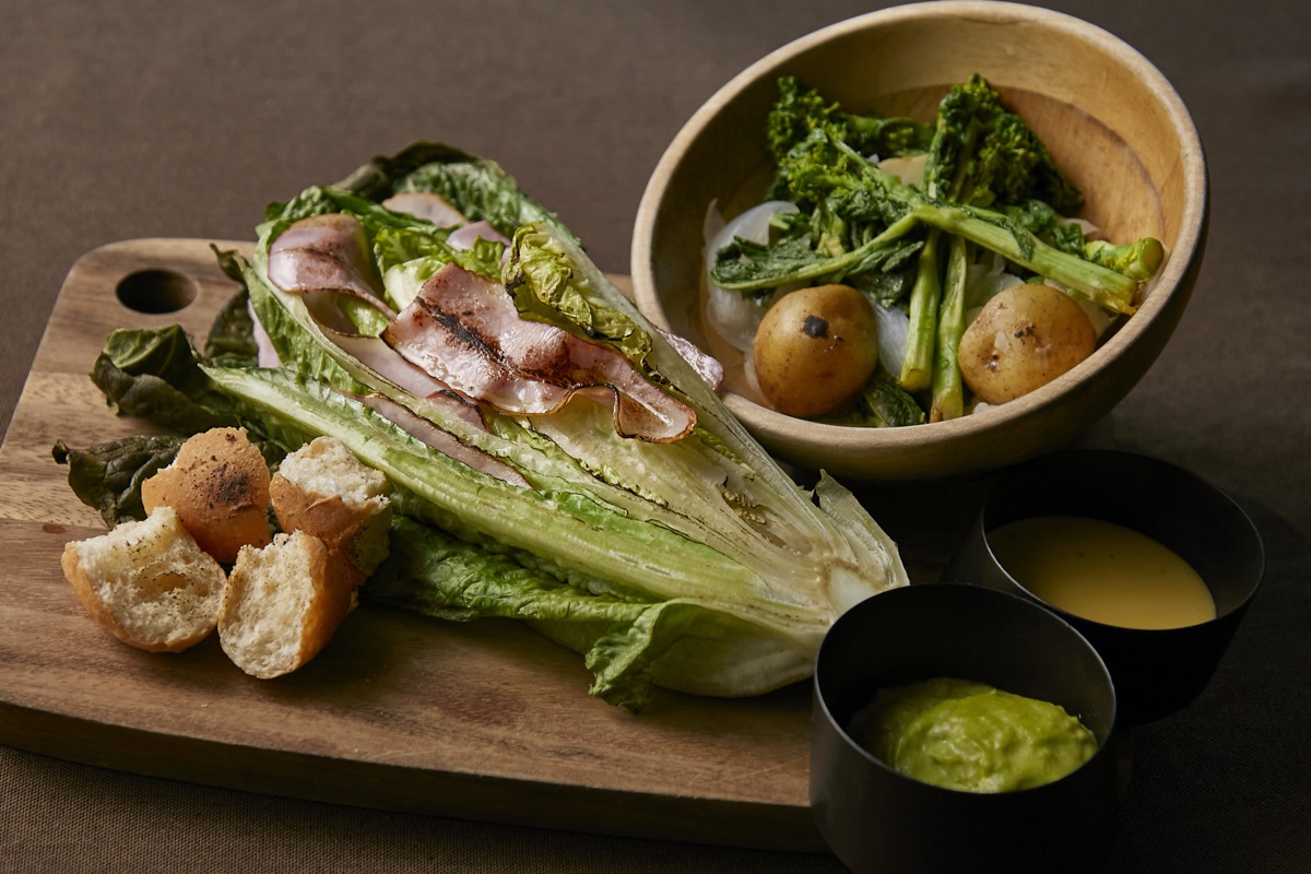 Grilled salad