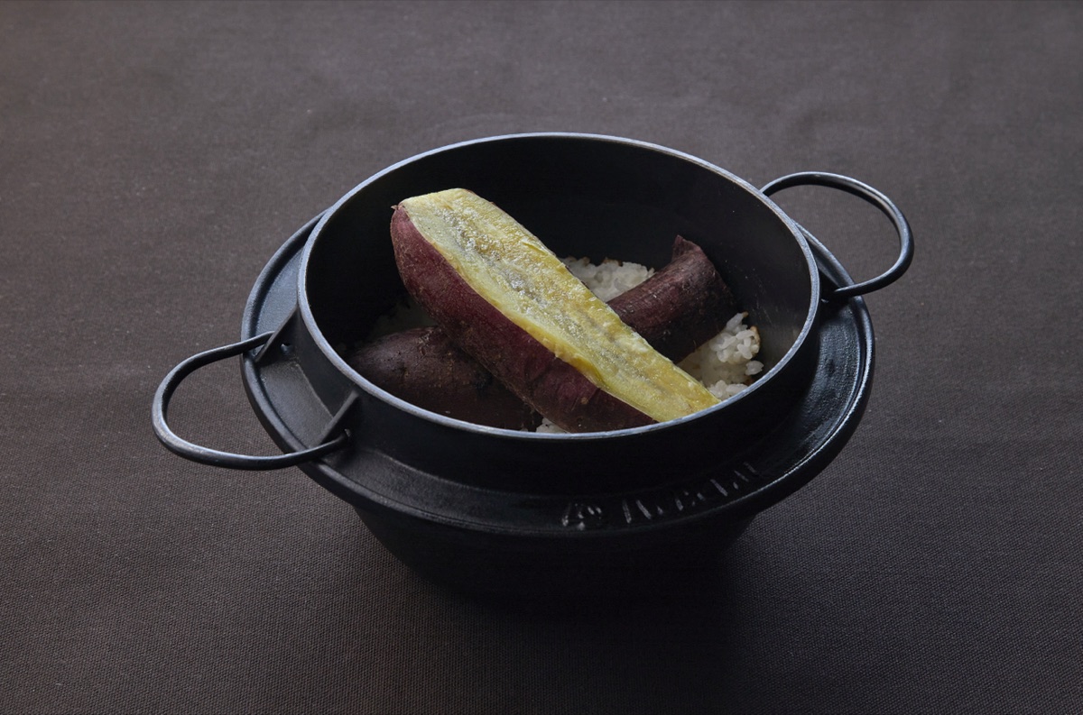 Sweet potato rice