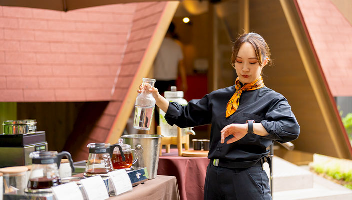 ネイチャーライブ六甲で働くスタッフ